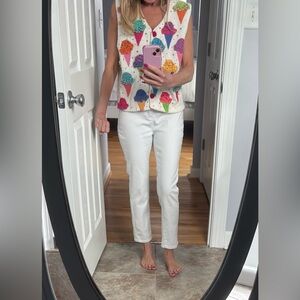 Michael Simon Colorful Ice Cream Cone Top